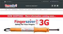 Desktop Screenshot of fingersaver.co.uk